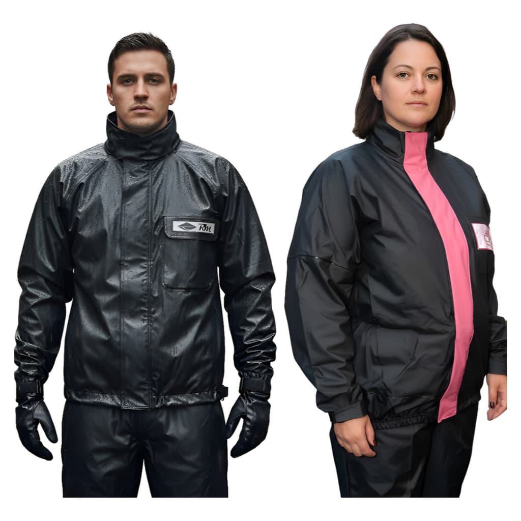 Capa Chuva Motoqueiro Couro Sintético Flex Todos Tamanhos