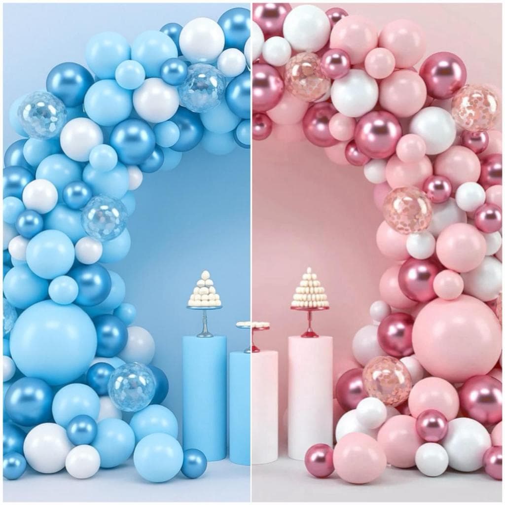 Kit Arco Balão Bexiga Descontruído 72 Pçs - Festa Bexigas