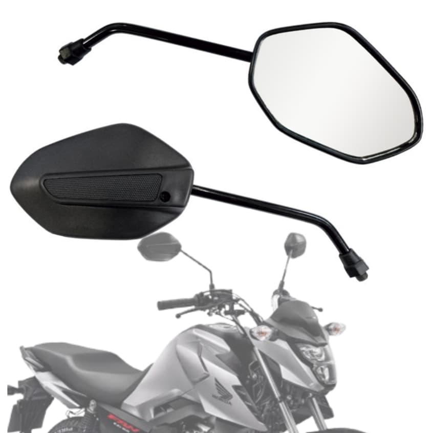 Retrovisor Para Moto Honda Titan Fan 125 150 160 2014/2015 até 2025 Modelo Orig AWA