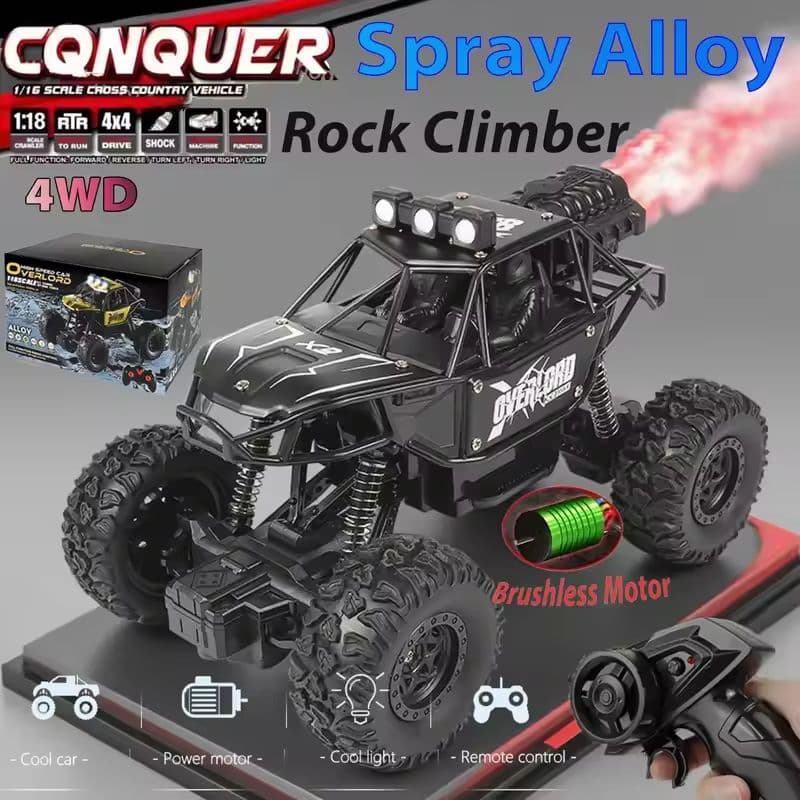 Carro carrinho de controle remoto RC off-road com controle remoto 4WD aprimorado – Veículo de brinquedo