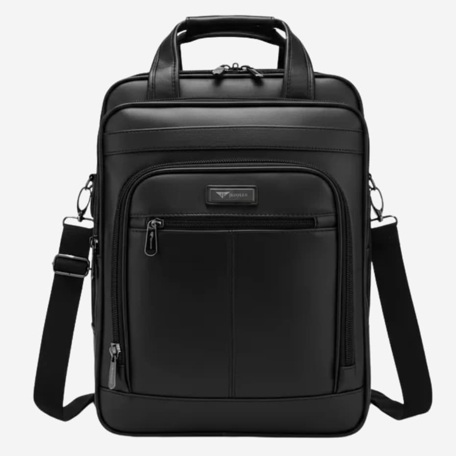 Mochila Couro Casual Universitária Notebook Grande Reforçada Trabalho Escola Premium SD616#