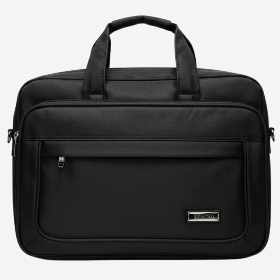 Pasta Bolsa Executiva Masculina Trabalho Alça Ombro Luxo Poliester Alta Qualidade Impermeável