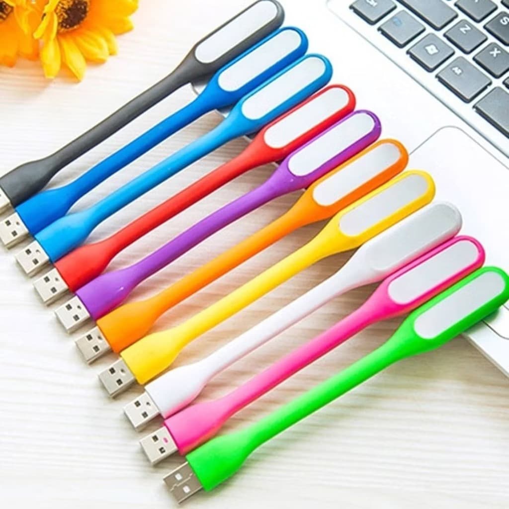 Mini Lâmpada Flexível Usb Led Usb Para Mesa De Acampamento / Leitura Usb / Lâmpada De Leitura Para Banco De Potência
