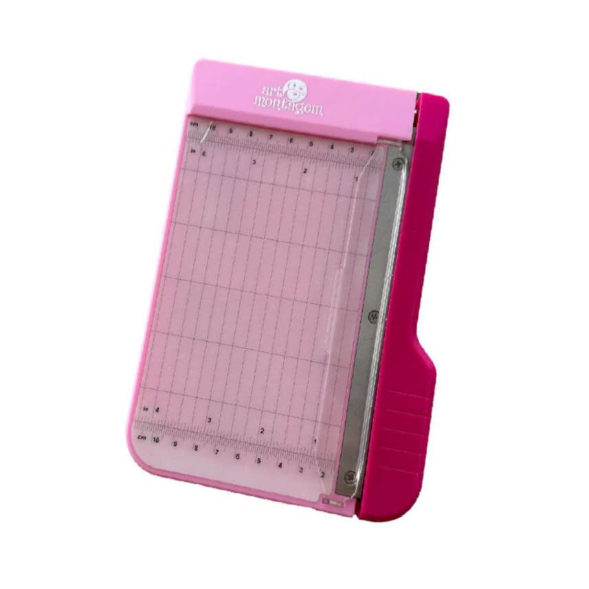 Mini Guilhotina Manual Para Papel E Foto Paper Trimer 15cm
