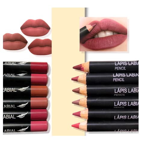 Lápis Contorno Labial Jumbo Toque Macio Disponivél em 6 Cores  Labranche - LA1102