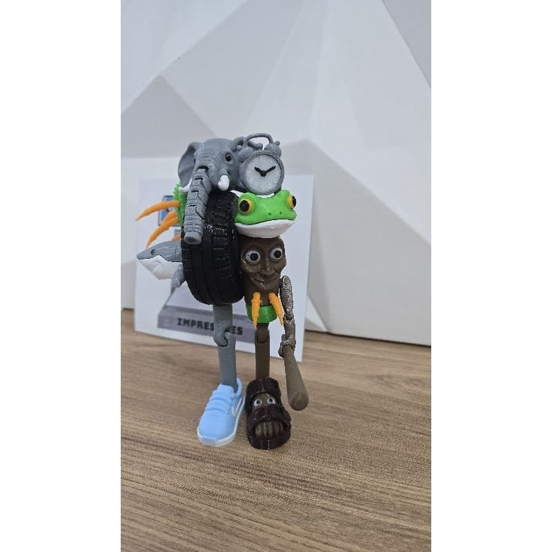 La grande combinação, boneco articulado 20cm