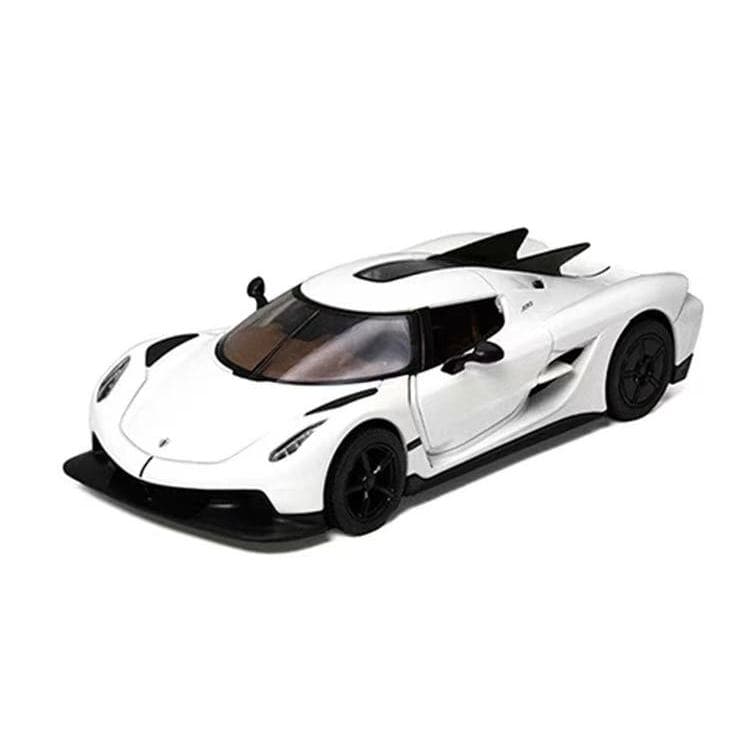 Miniatura Koenigsegg Jesko Absolut Miniatura Metal Coleção