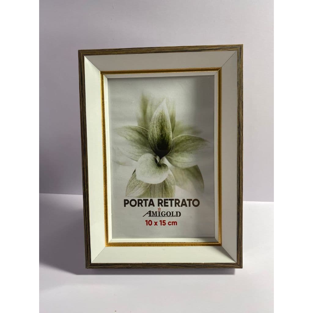 Porta Retrato de Plástico 10x15cm  com vidro