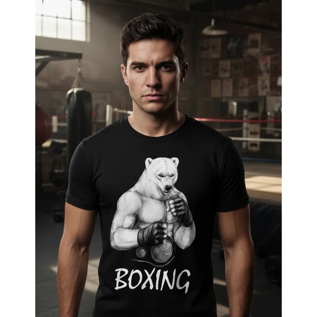 Camiseta Boxeador Boxe Luta Fit Camisa Manga Curta Dry Fit competidor lutador