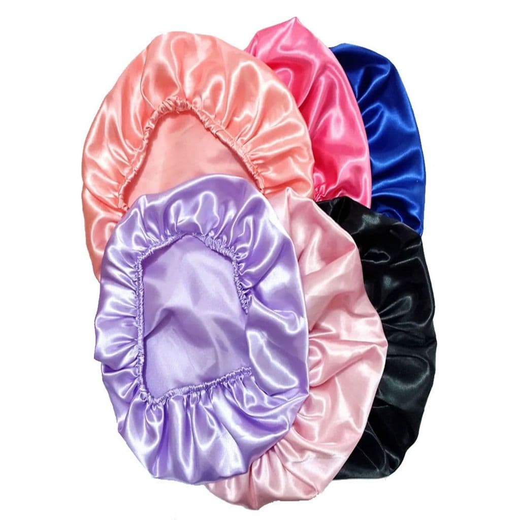TOUCA DE CETIM ANTI-FRIZZ PARA DORMIR COR ALEATORIA
