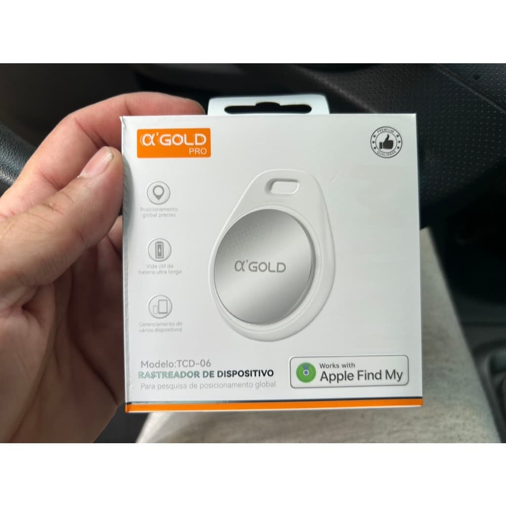 Tag De Localização Rastreador Para Objetos Pessoais Criança Cor Branco