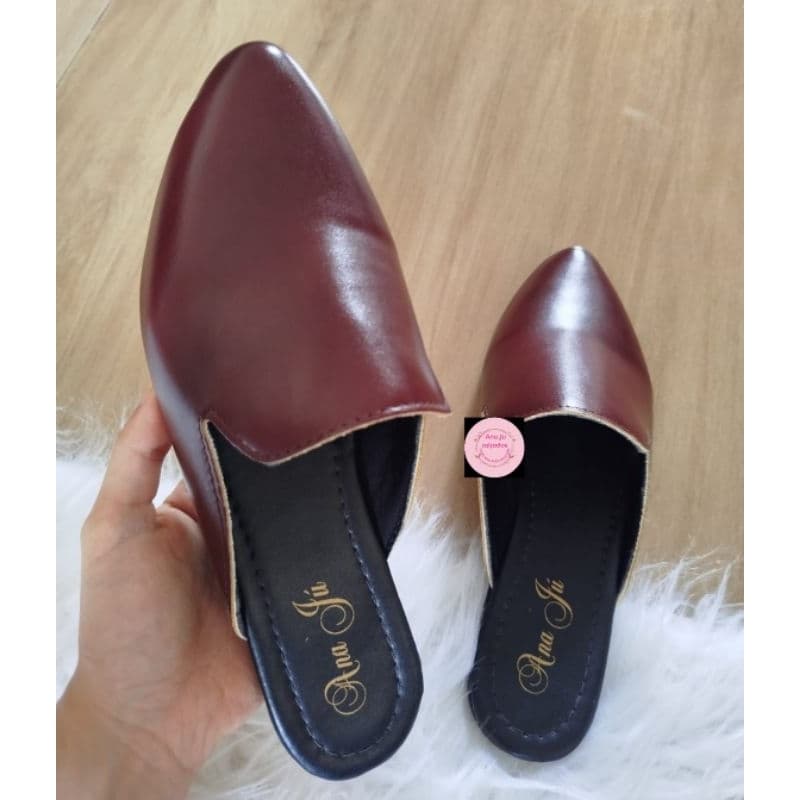 Mules Sapatilha Rasteira Sandalia Femenina Moda confortavel