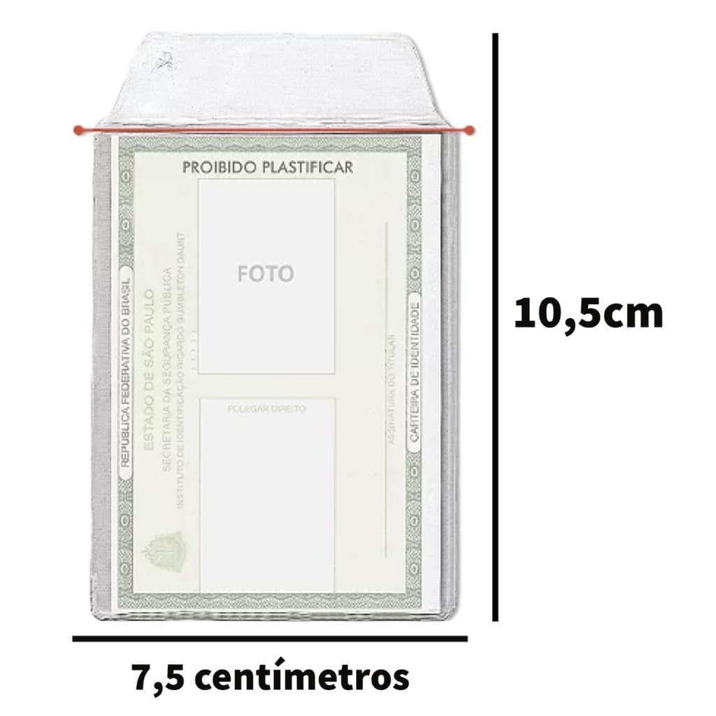 Porta RG plástico( ANTIGO)