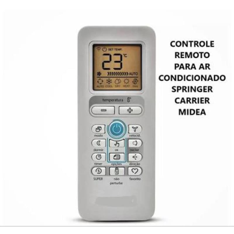 controle de ar condicionado vários modelos e marcas