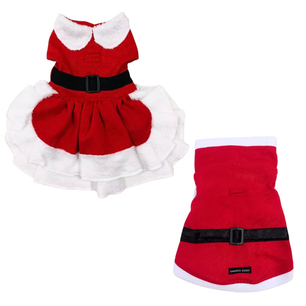 Roupa Pet - Roupa de Natal para cachorro