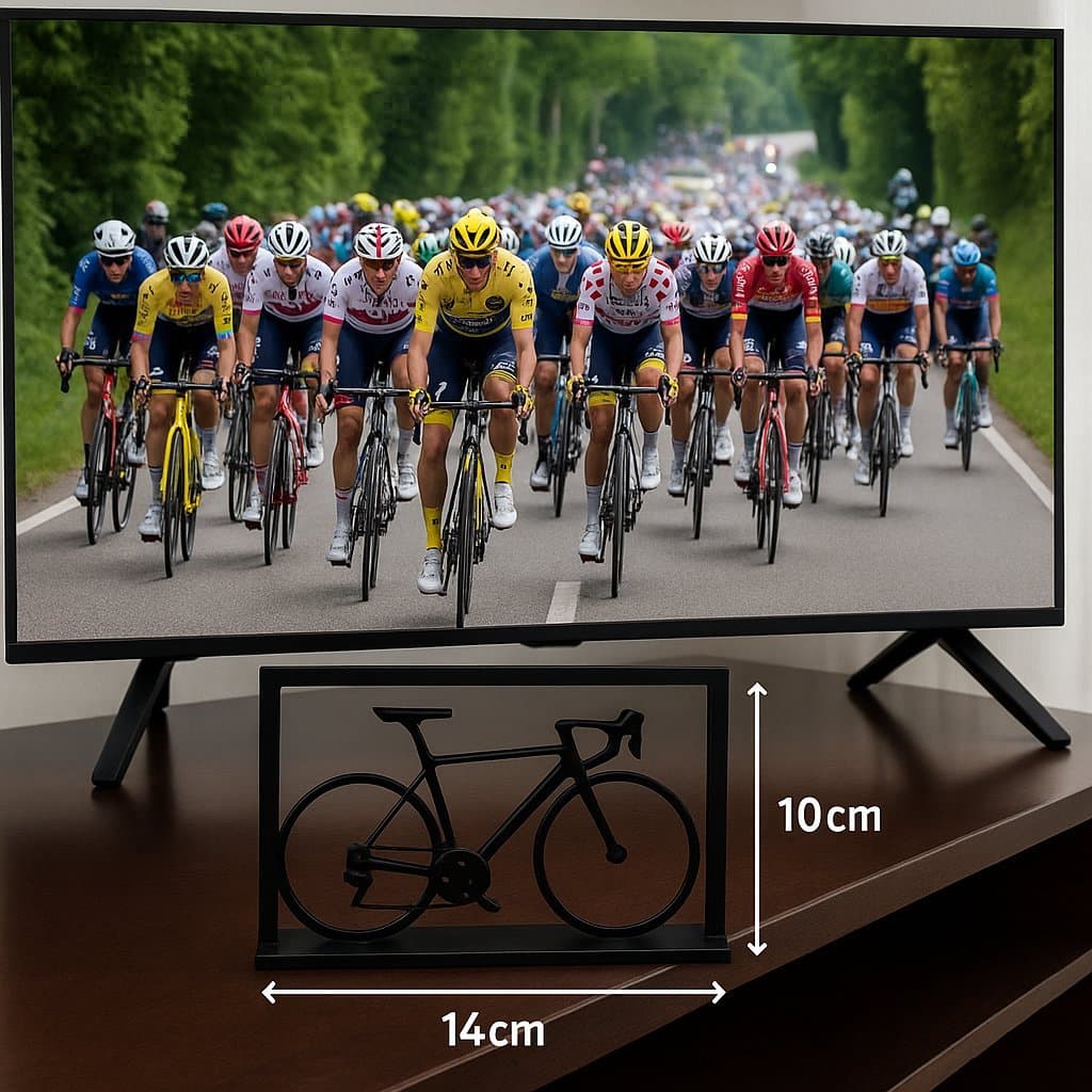 Enfeite Bicicleta - Design Moderno para sua Casa - Ciclista