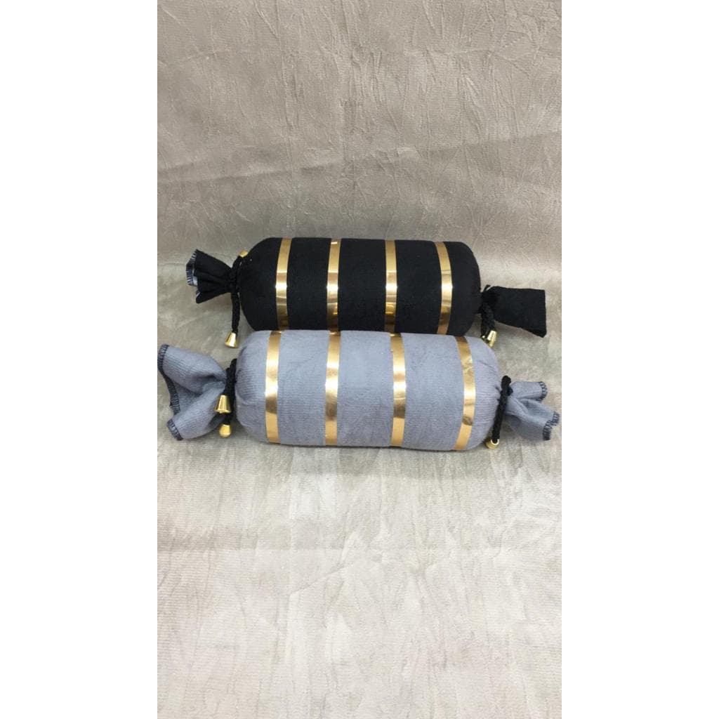peso de porta,bala, enfeite decoração ,luxo,suede