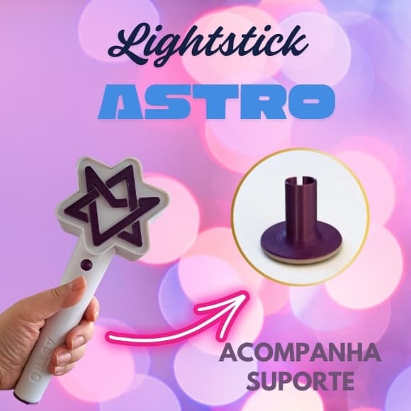Bastão de Luz Lightstick ASTRO K-pop Usb