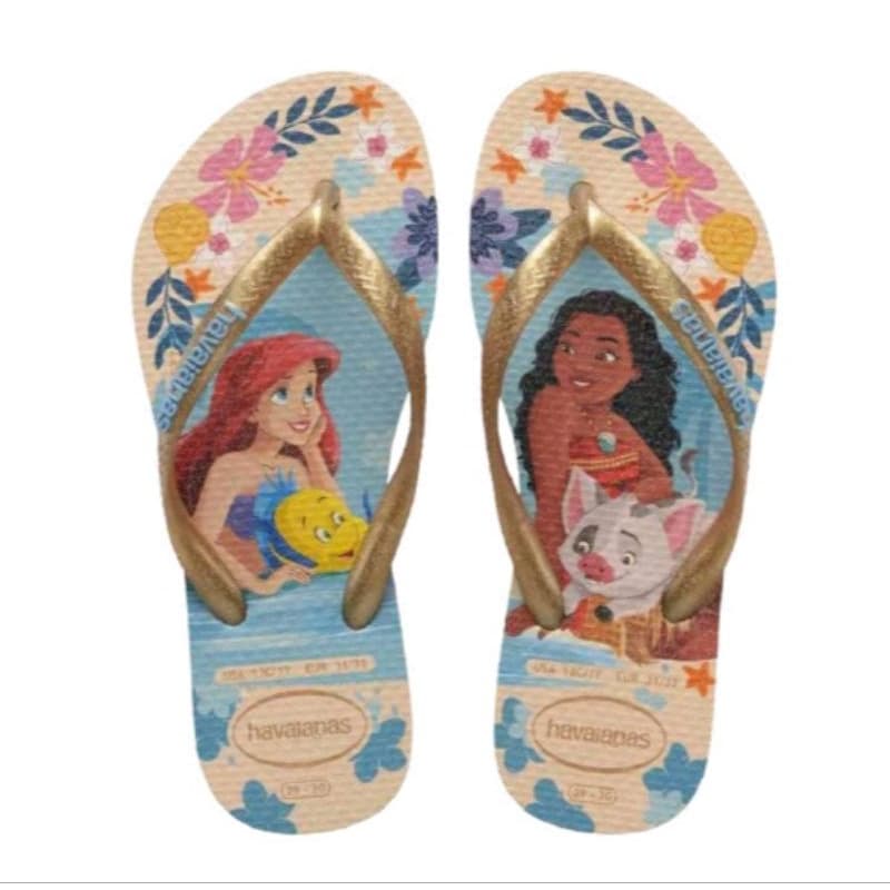 Chinelo Havaianas Slim Princess Infantil FC ORIGINAL
