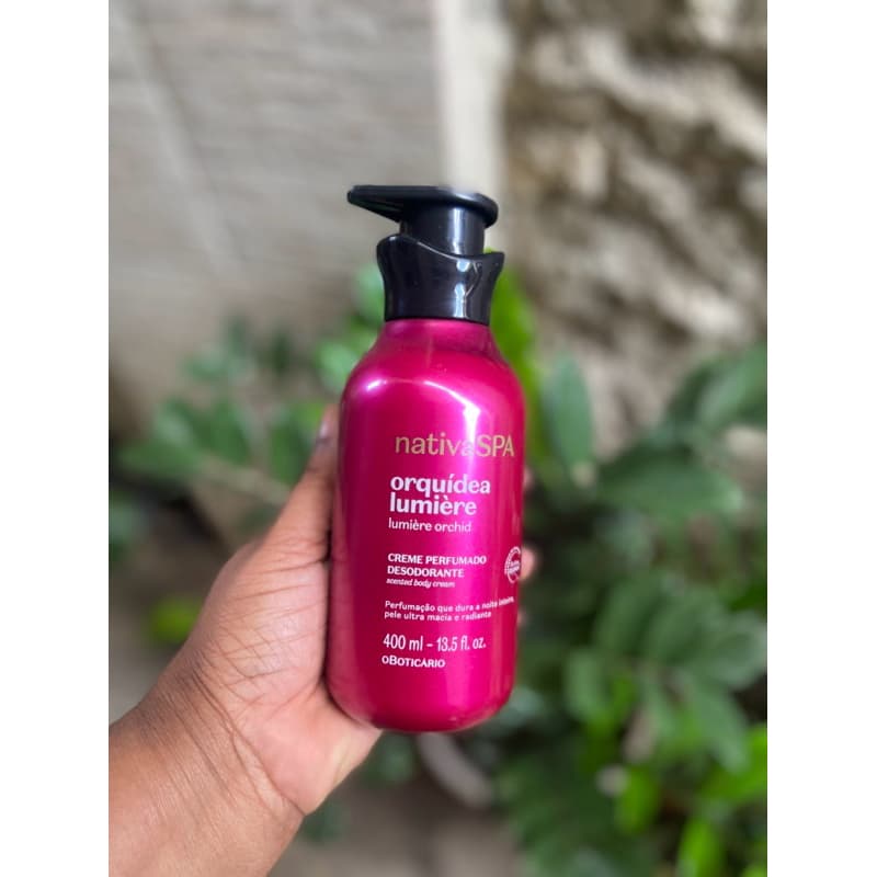 Orquídea Lumiere Hidratante 400 Ml Nativa Spa Oboticario .