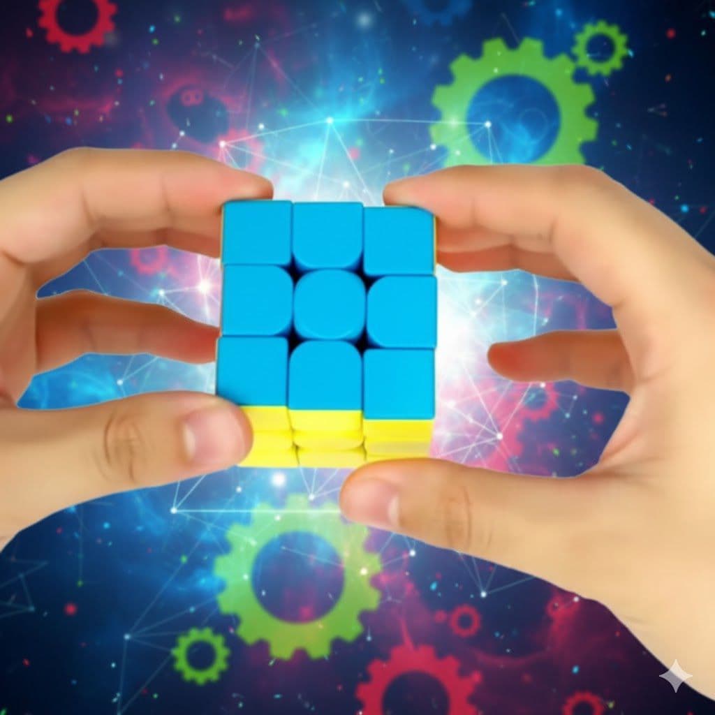 Cubo Magico Speedcube Profissional 3x3x3 Stickerless 5,5cm