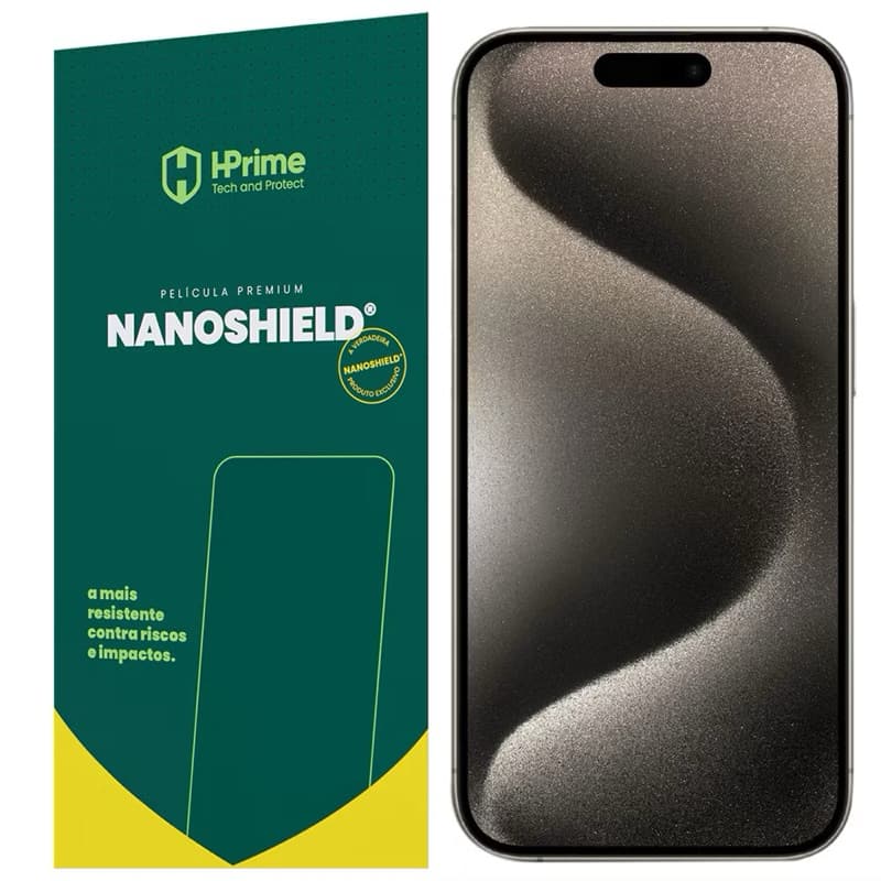 Pelicula Premium Hprime Nanoshield iPhone SE X 7 8 11 12 13 14 15 16 17 Pro Max Plus