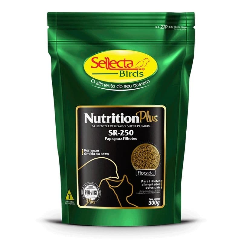 Sellecta SR-250 Papa para Filhotes Flocada 500g