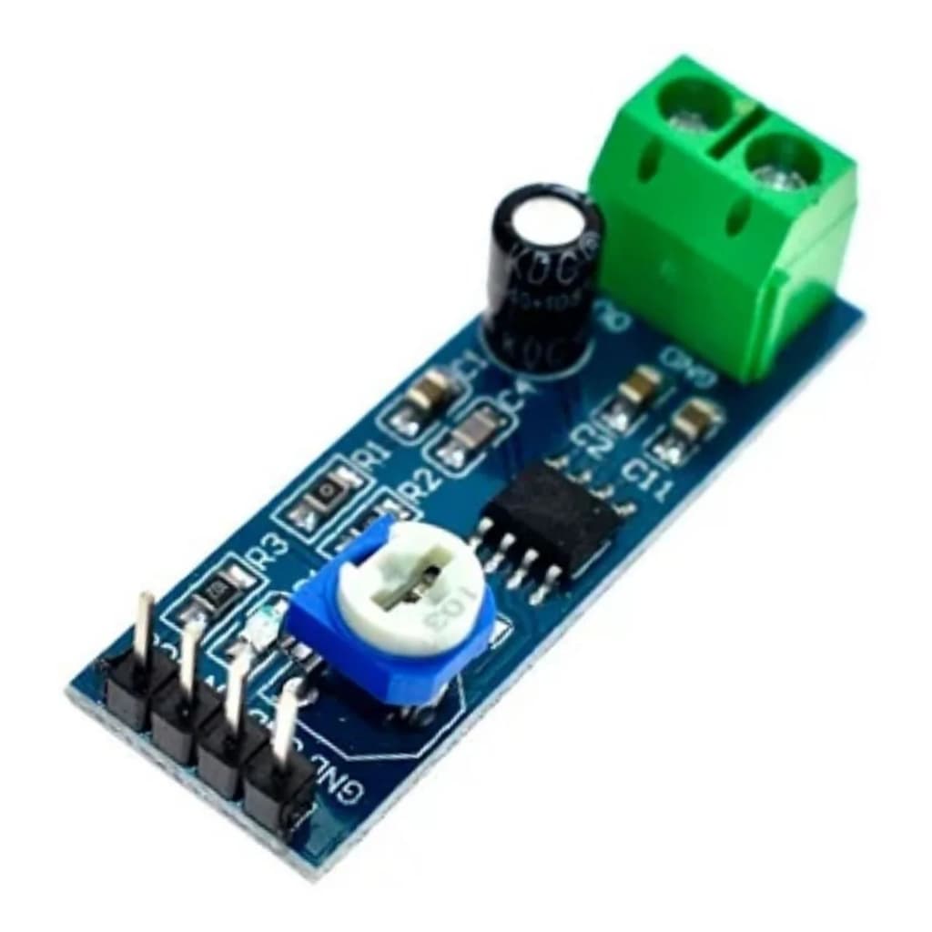 Modulo Amplificador De Audio Lm386 Projetos Automação Eletronica