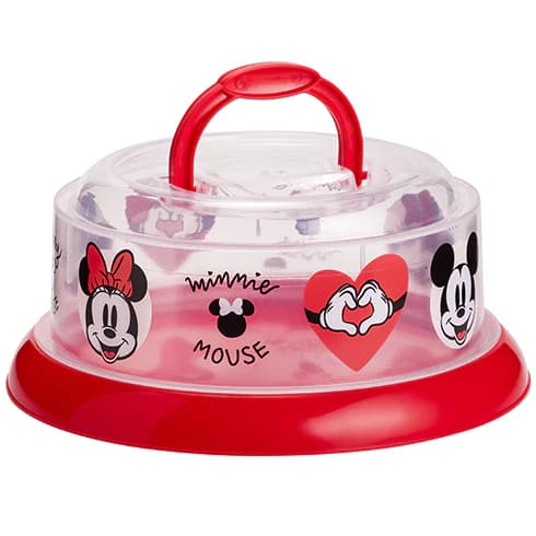 Queijeira com tampa rosqueavel Disney