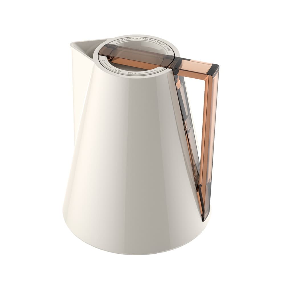 Bule Garrafa Térmica Lunna Off White 1 Litro Mimo Style - Até 24H Frio e 16H Quente