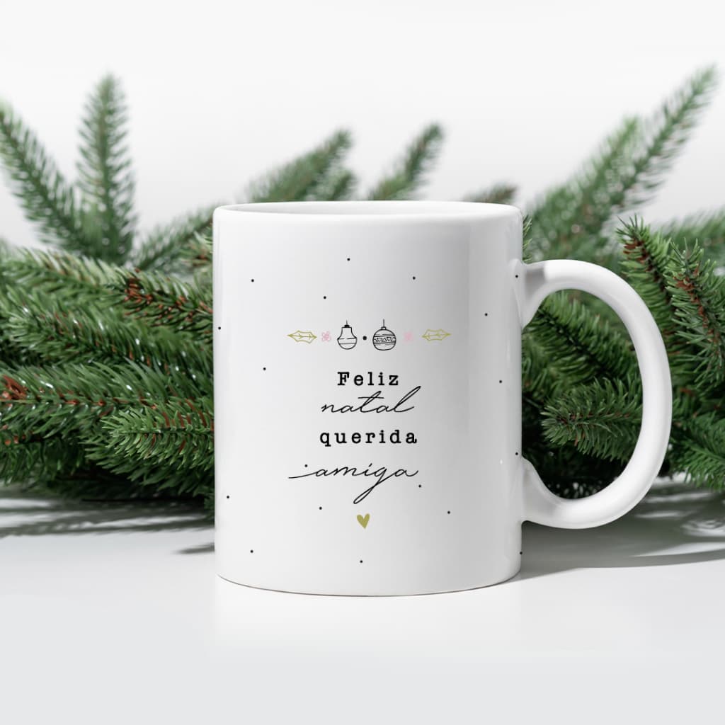 Caneca Personalizada Frases de Natal