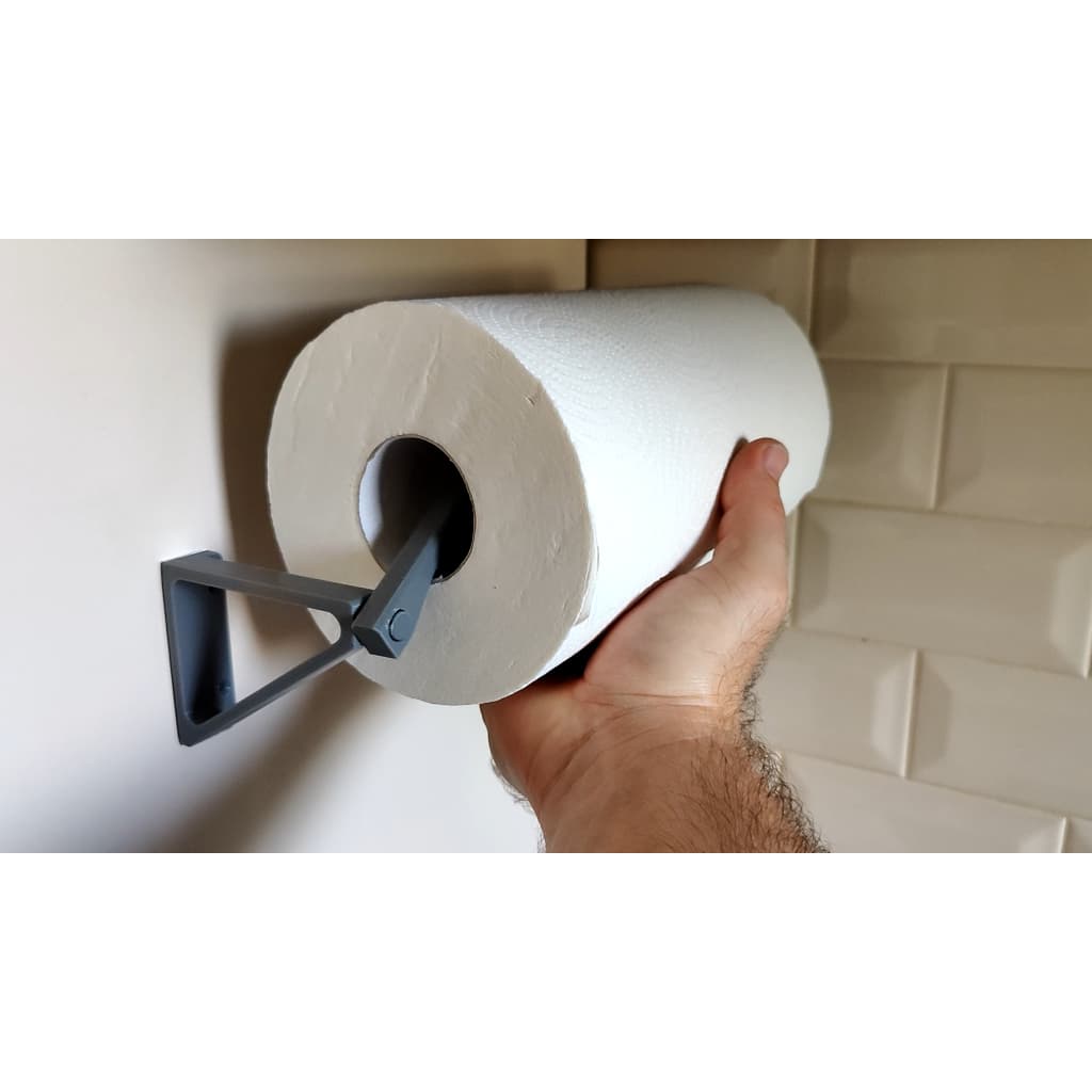 Suporte para Toalha de Papel e outros rolos