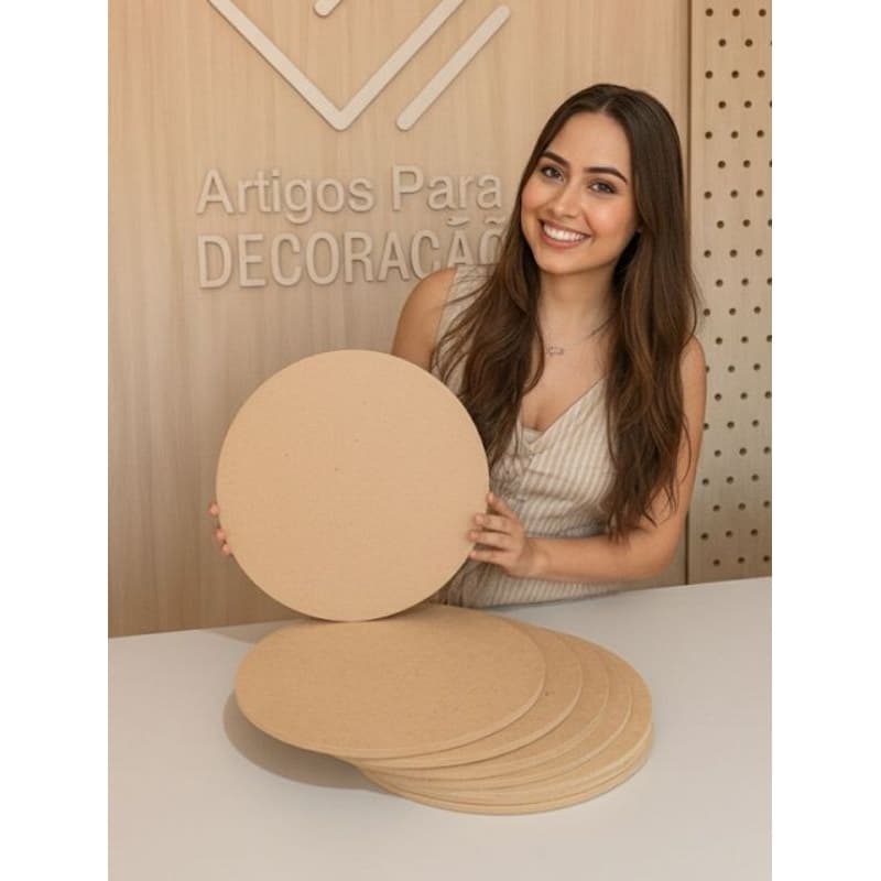 Base para Sousplat 35cm MDF - 3mm
