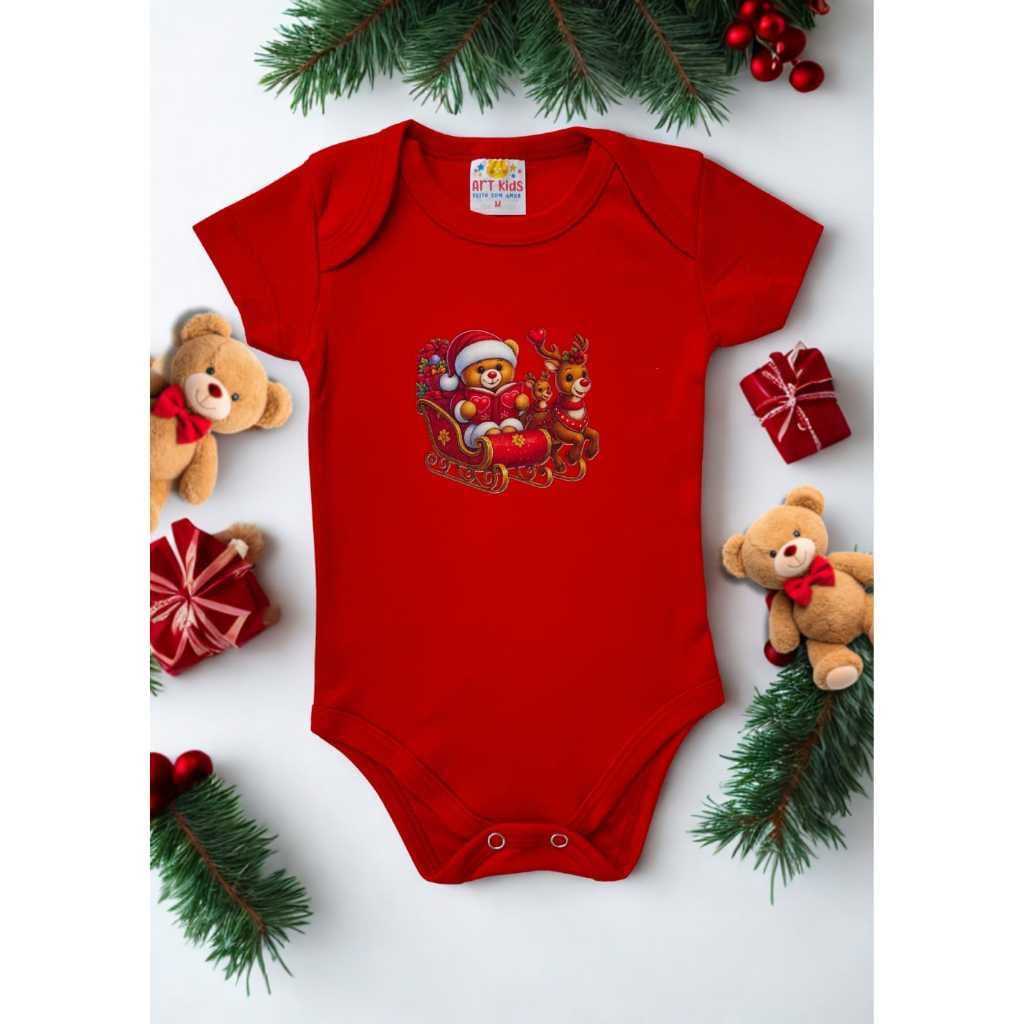 Body Bebê de Natal