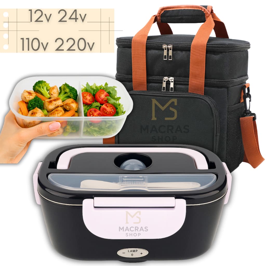 Marmita Elétrica Bivolt 40W Portátil – Aquece Comida Rápido e Prático para Trabalho