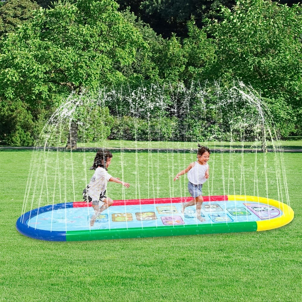 Splash Pad Sprinkler Piscina Inflável Brinquedos Infantil 250*100cm