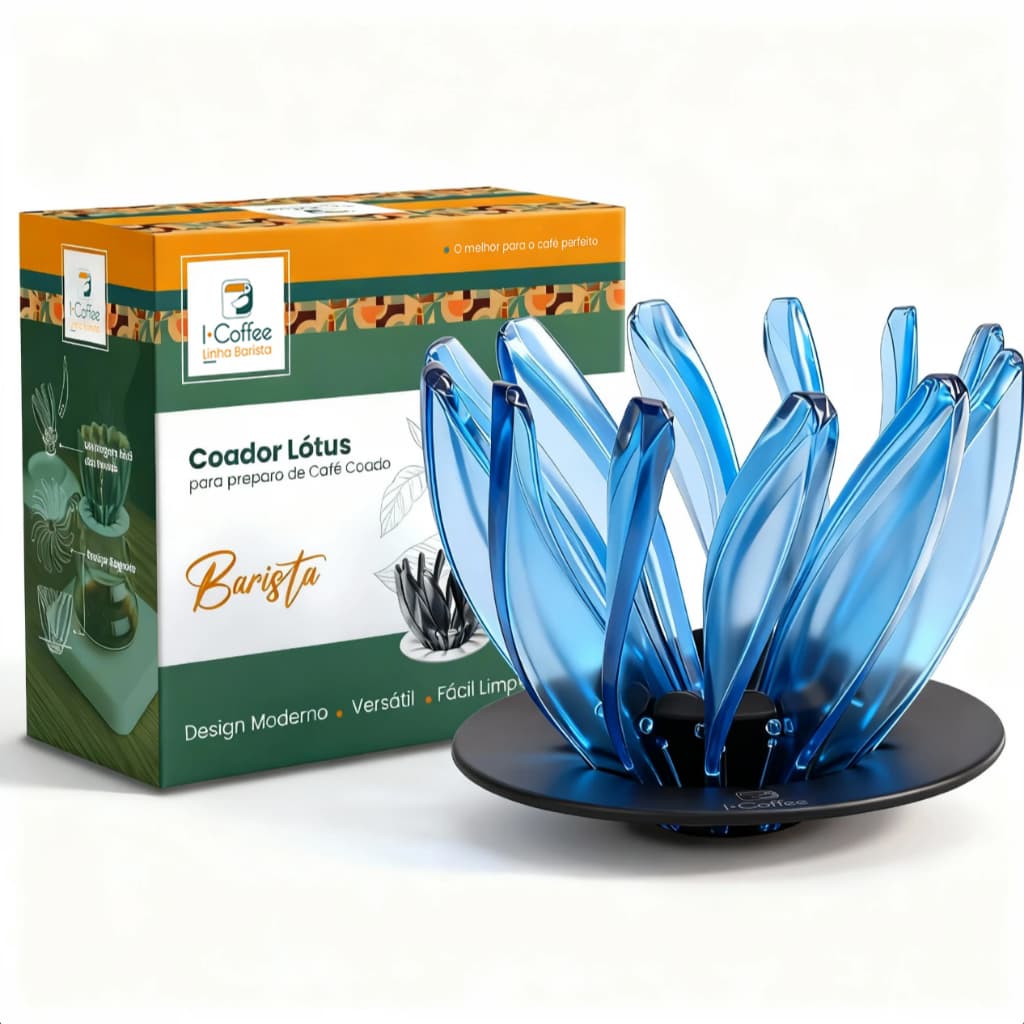 iCoffee Copo de Filtro de Café Adequado Para Por Gotejamento 60-02 Resina Formato de Lírio