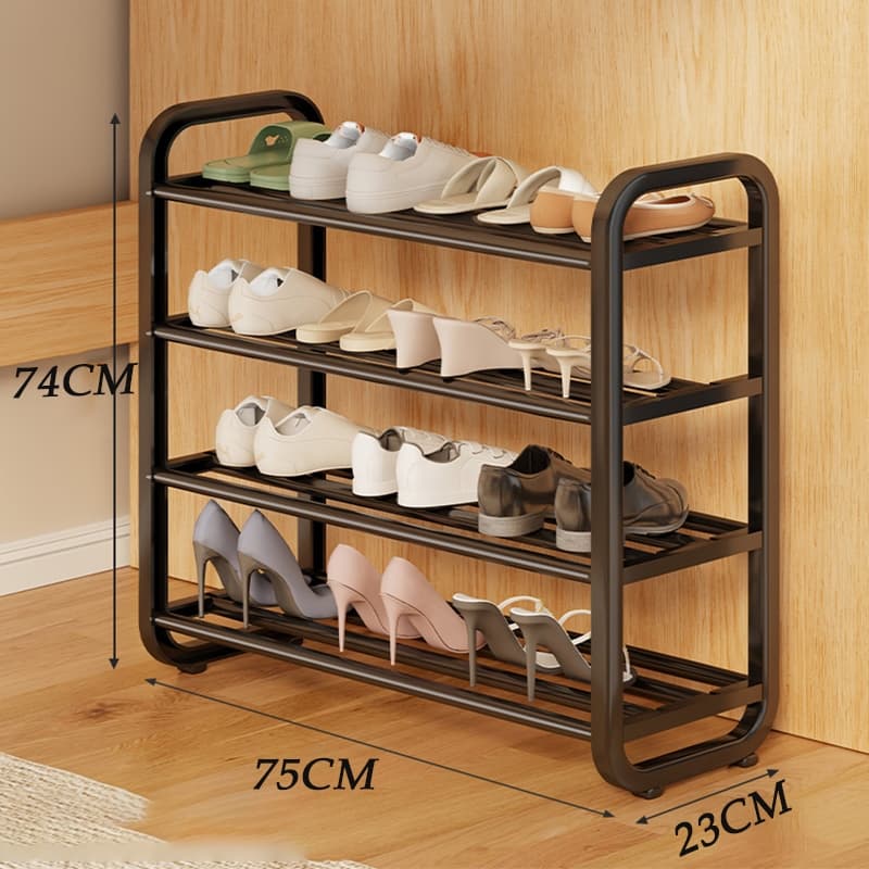 Sapateira  75 cm de Altura e 5 Andares para 15/20 Pares stante para Sapatos 5 Andares