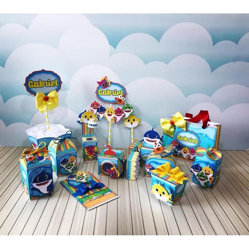 Kit Festa Baby Shark