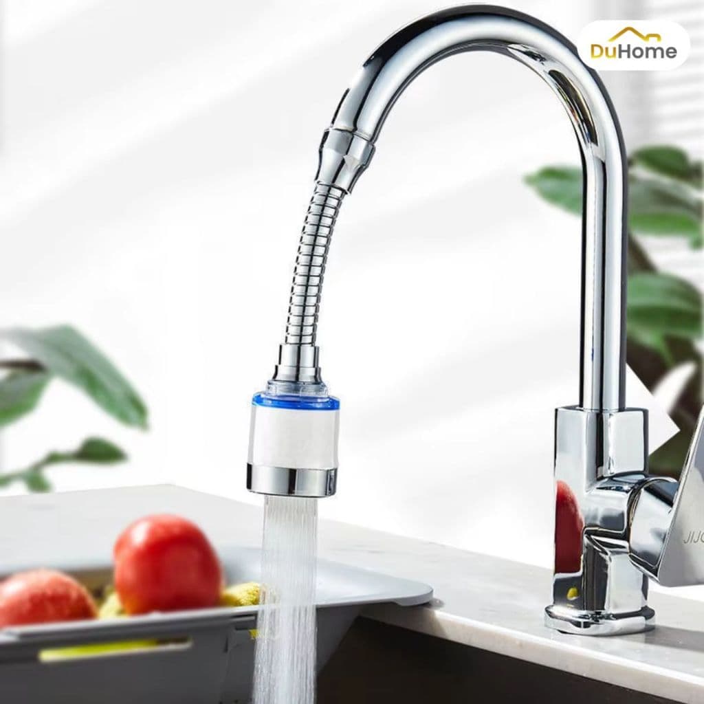 Refil Filtros para Torneira com Adaptador Chuveiro para Pia Torneira Bico Agua Filtrada Duhome