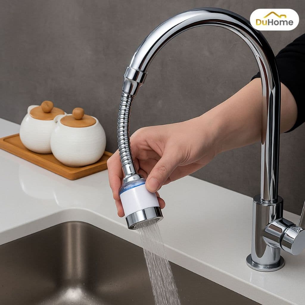 Adaptador Extensor de Torneira com Filtro de Agua Torneira com 10 Filtros Adaptador Bico Extensor