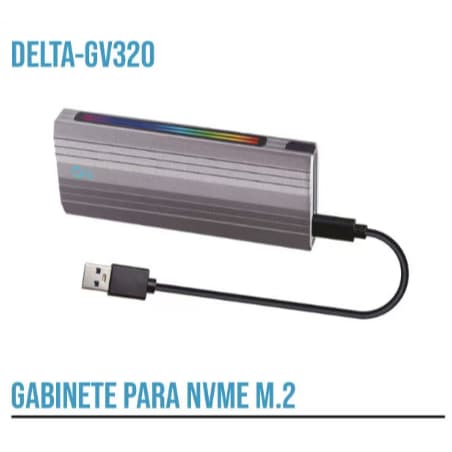 GABINETE PARA NVME M.2 - DELTA (GV320)