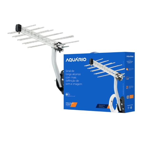 ANTENA LOG EXTERNA PERIODICA UHF 20 ELEMENTOS COM ACESSORIOS