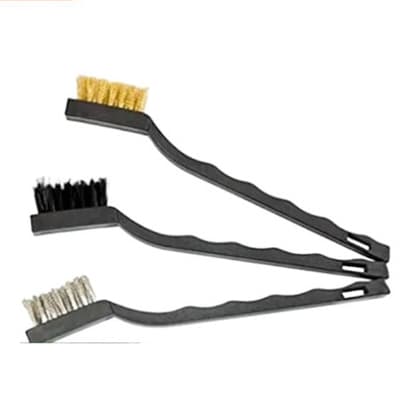 🔥🧽 Kit Escova de Aco com 3 Unidades 🔩 Limpeza de Ferrugem Grelha e Metal 💪 Ferramenta Profissional ✔️
