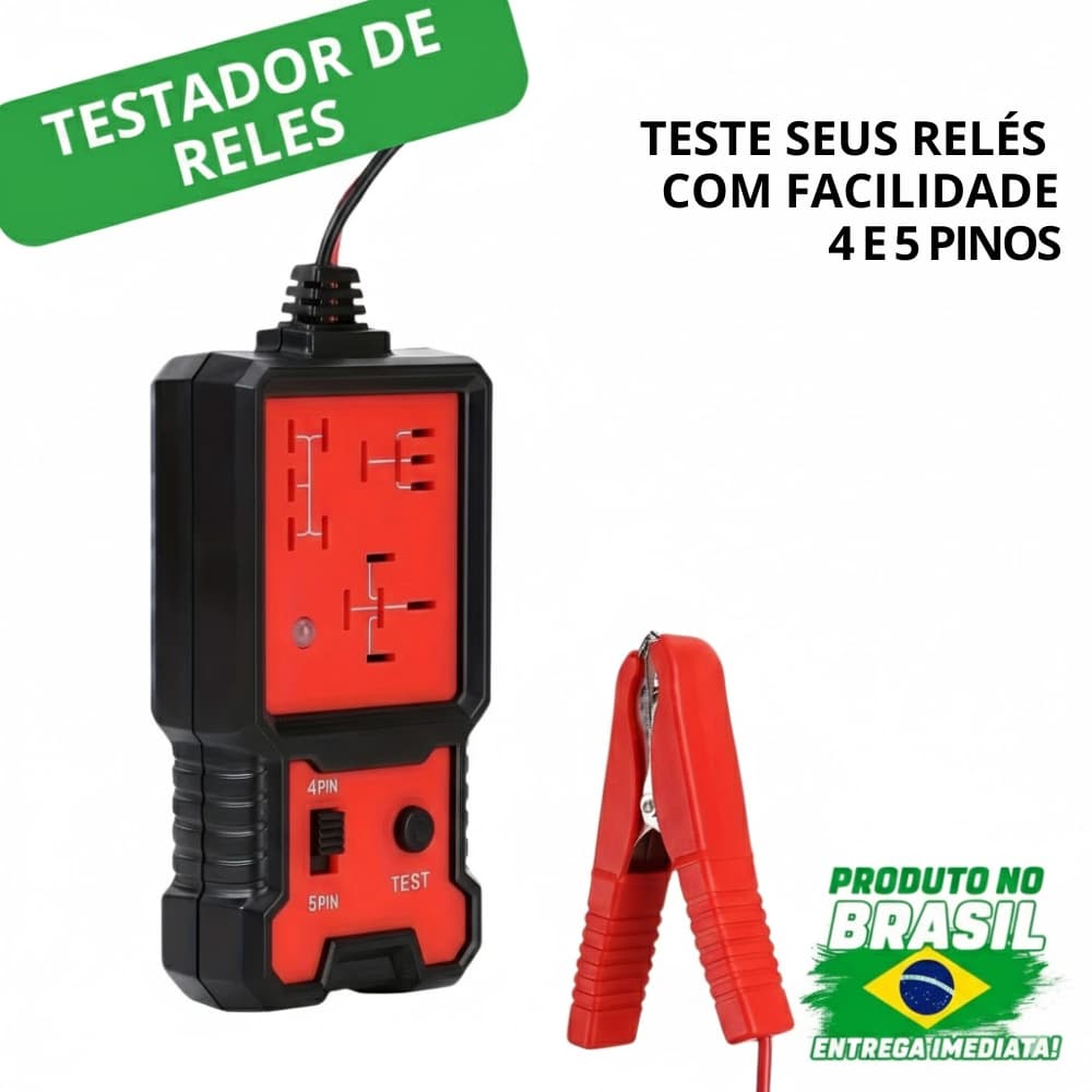 Testador  De Relé Automotivo Universal 12V - PROMOÇÃO