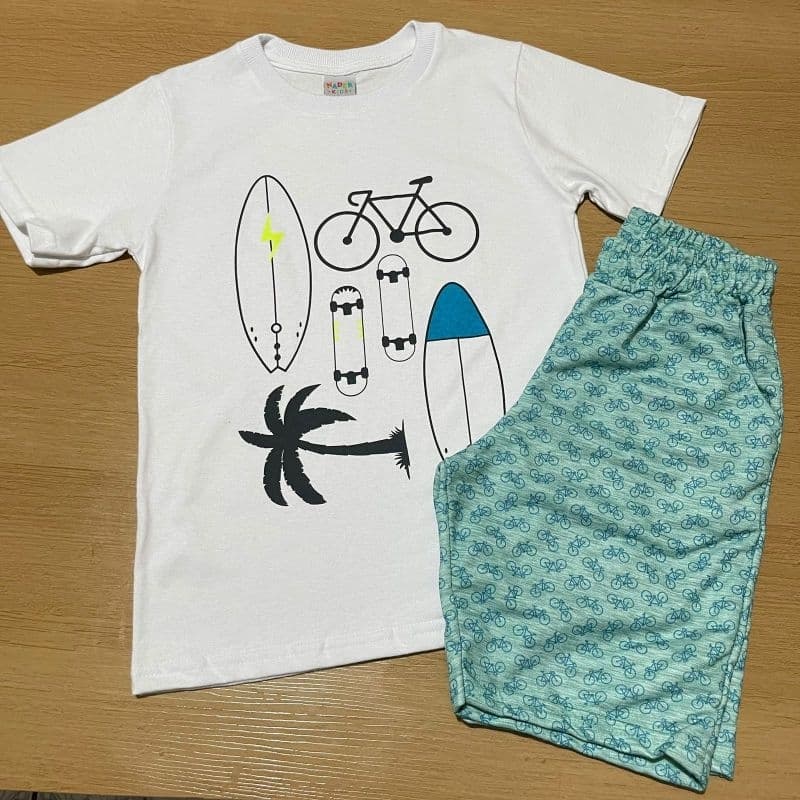 Conjunto Infantil Menino Nader Kids Tamanho 6 e 8