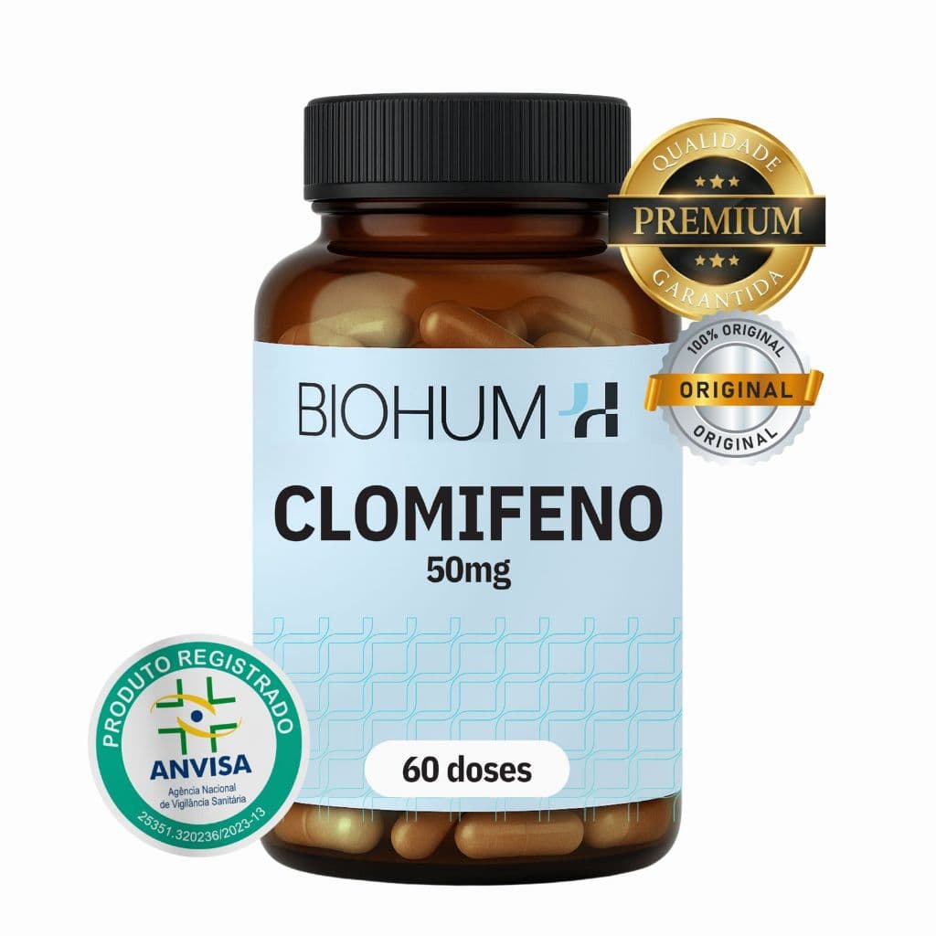 Clomifeno 50mg 60 cápsulas Tpc