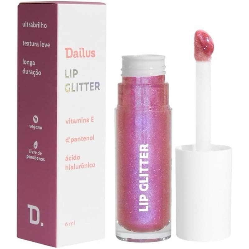 LIP Glitter Dailus Pink Glass