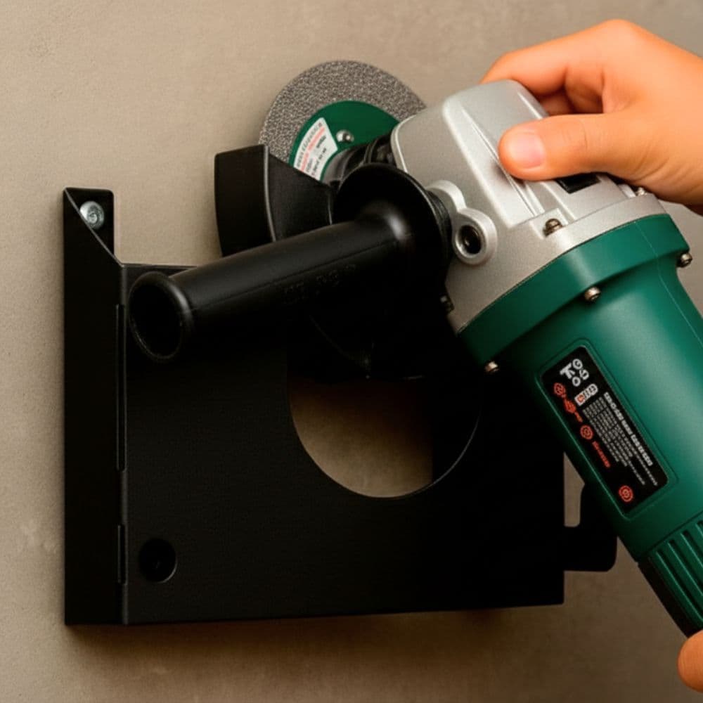 Suporte de Parede para Esmerilhadeira Lixadeira Angular esmerilhadeira e lixadeira – Aço Resistente