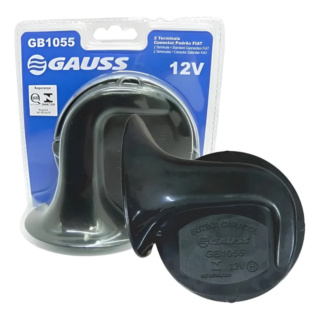 Buzina Caracol Para Fiat Palio 1996 a 2019 Siena 1997 a 2021 Palio Weekend 1997 a 2016 GB1055 Gauss